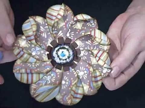 How to make Flor estilo Indiano - Indian Style flower