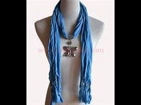 ~How To Style Tie  A Jewelry Scarf~