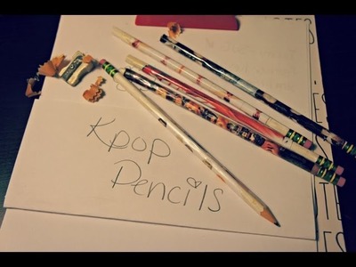 Kpop Pencils DIY