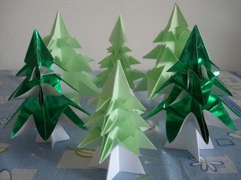 Origami - Arvore de Natal