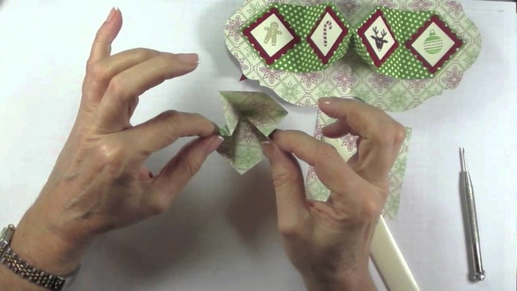 Origami Christmas Card