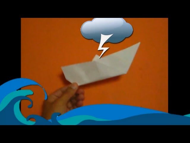 Origami - Historia del Barquito - Boat Story