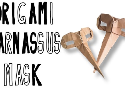 Origami Parnassus mask (Riccardo Foschi)