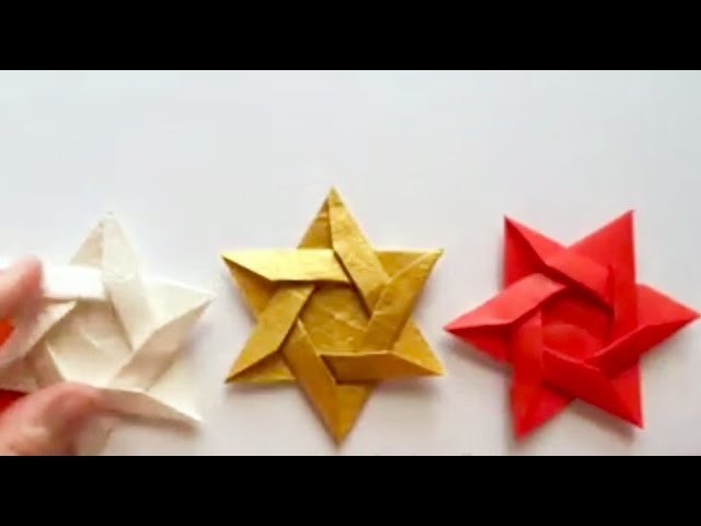 Origami Star of David