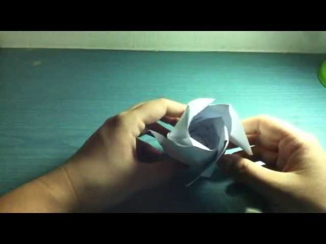 Origami Tutorial：Phu Tran Rose