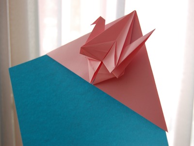 Paper peace Crane  Bookmark origami