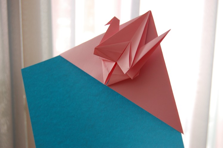 Paper peace Crane  Bookmark origami