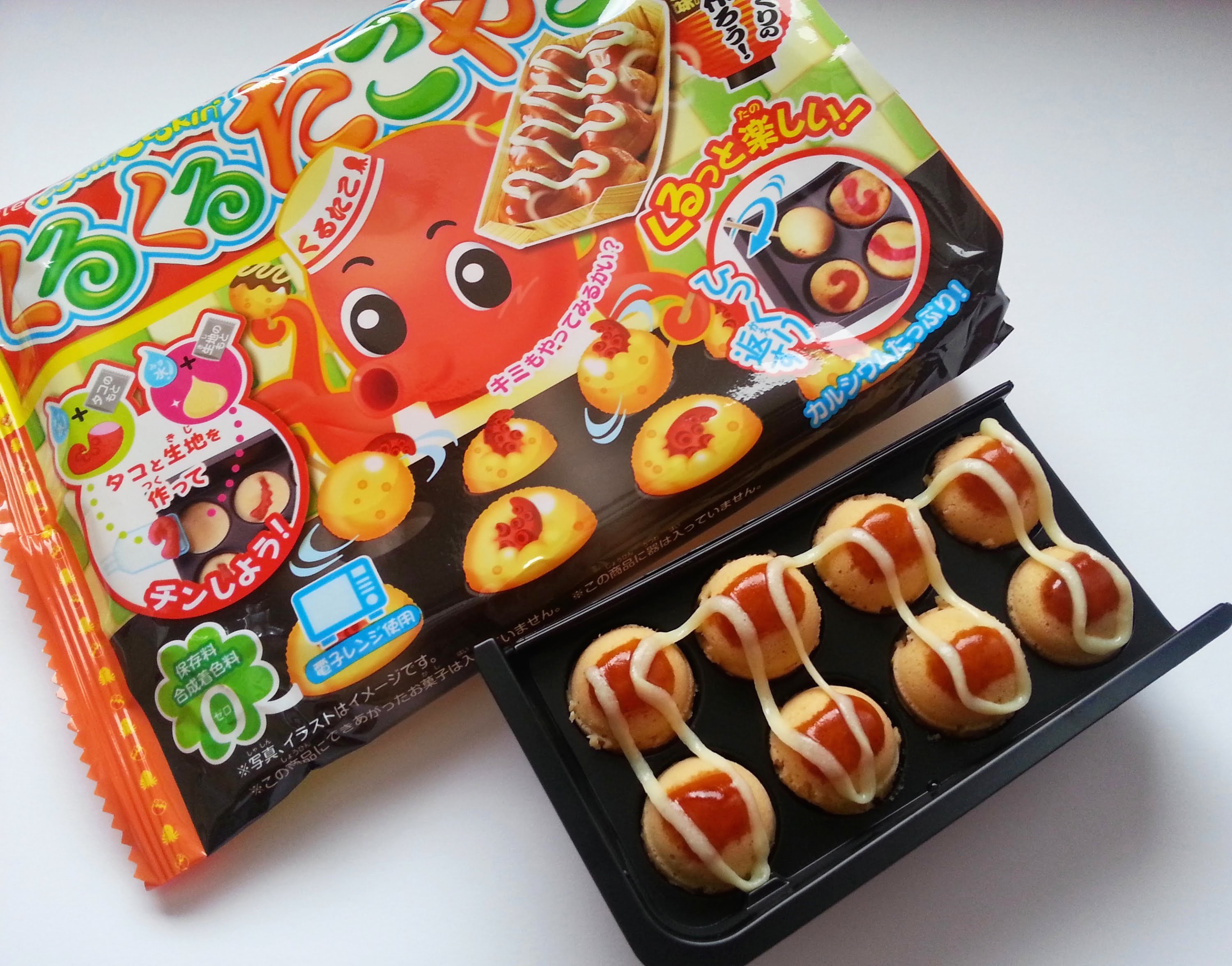 TUTORIAL: Popin Cookin KURUKURU TAKOYAKI Kit 4 + ASSAGGIO