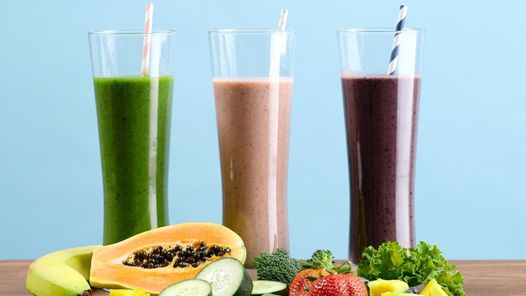 3 Smoothie Recipes For Flat Abs