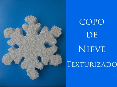 Copo de nieve Frozen texturizado  (frozen snow snowflake textured)