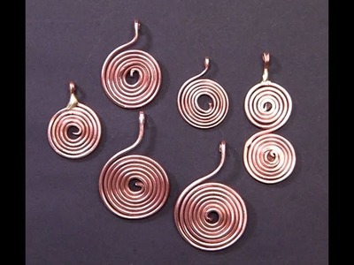 Copper Wire Spirals #1