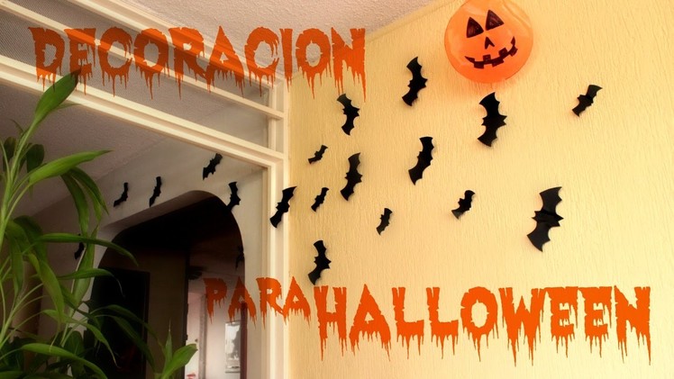 Decoracion para Halloween - MyBluePas