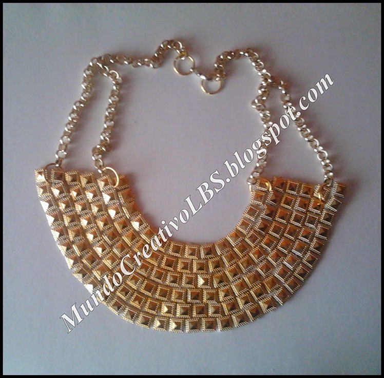 DIY: collar estilo egipcio *002*