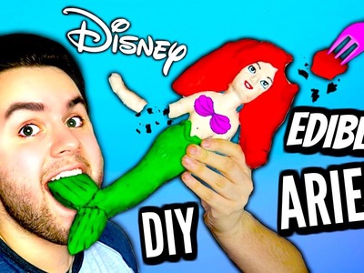 DIY Edible Ariel! | EAT The Little Mermaid | How To Make DIY Eatable Disney Princess Tutorial