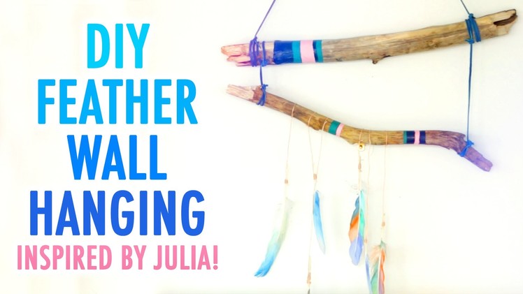 DIY Feather Wall Hanging Inspired by Julia - HGTV Handmade