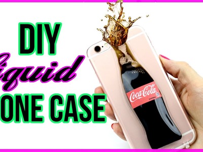 DIY Liquid Soda Phone Case!