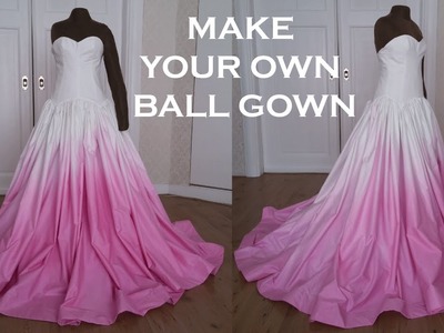 DIY Prom.Wedding Ball Gown Dress