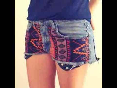 DIY Shorts Jeans por Dicadaka