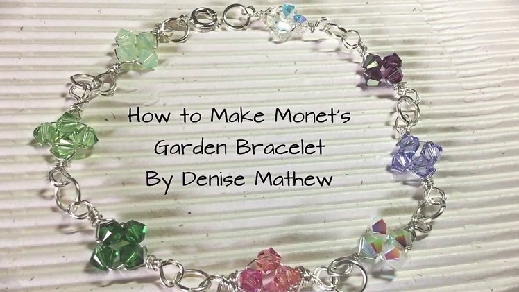 How to Make a Trendy Clover Crystal Bracelet by Denise Mathew