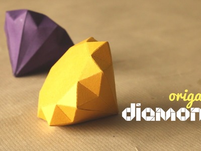 How to make : DIY Origami Diamond