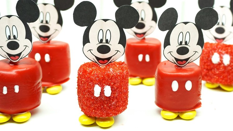 MICKEY MOUSE MARSHMALLOW POPS
