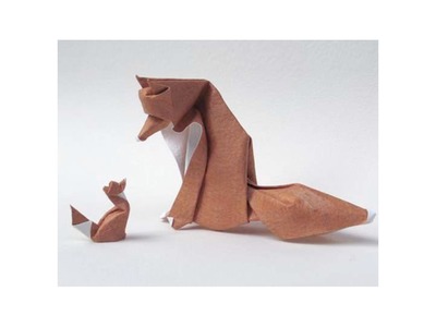Origami fox by Giang Dinh