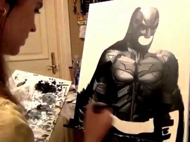 Painting Batman: The Dark Knight Rises