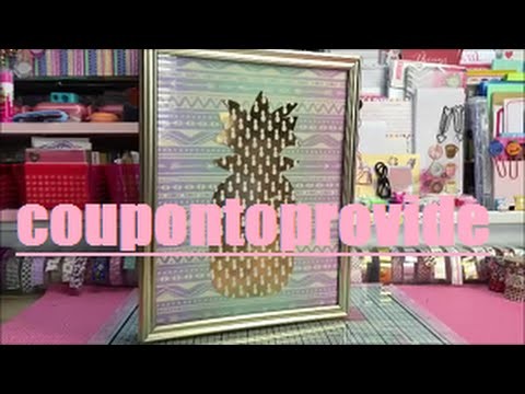 Repurposed Cigar Box DIY | Jewelry Box | Pineapple Theme