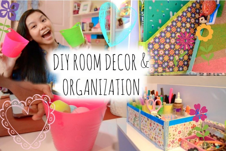 Super Cheap and Easy Ways to Clean and Organize your Room! DIY's and Storage ideas!!