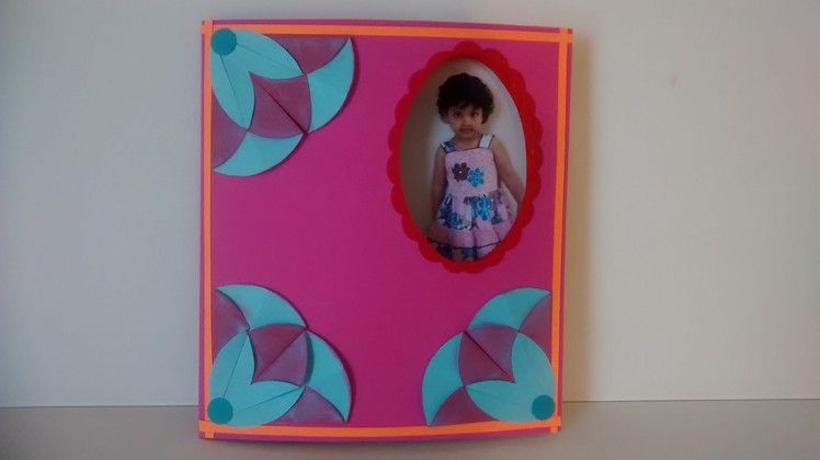 Art and Craft: How to make changing picture card. Peek a Boo card