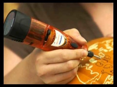 Carving a Pumpkin with a Dremel Rotary Tool