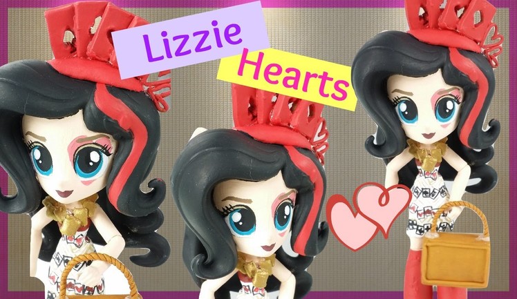 Custom EAH Lizzie Hearts Custom MLP Flutteryshy mini | Start With Toys