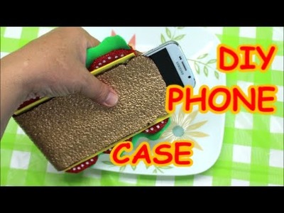 DIY Crafts Custom Phone Case Cheese Sandwich