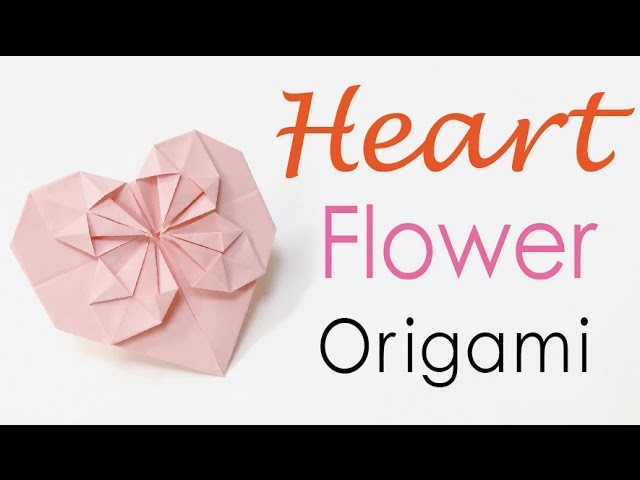 DIY ♥ Heart Flower Card - Origami Kawaii