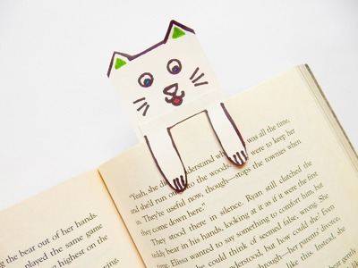 DIY Kitty Book Marker