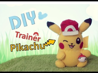 DIY Pikachu plushie's trainer hat (FREE patterns)