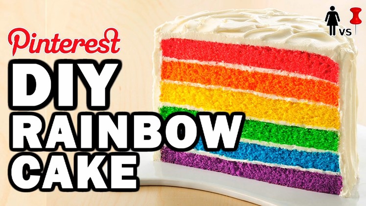 DIY Rainbow Cake, Corinne VS Pin #22