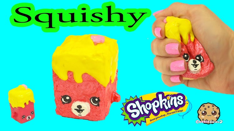 DIY Squishy Shopkins Season 5 Petkins Inspired Craft Do It Yourself - CookieSwirlC Video