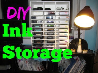 DiyTries: Ink Storage From Foamboard