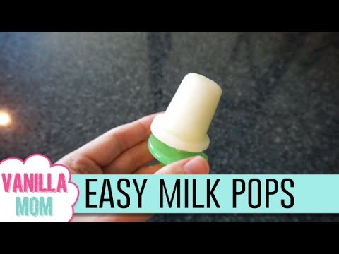 Easy DIY Breastmilk Pops for Teething Babies without a Popsicle Mold