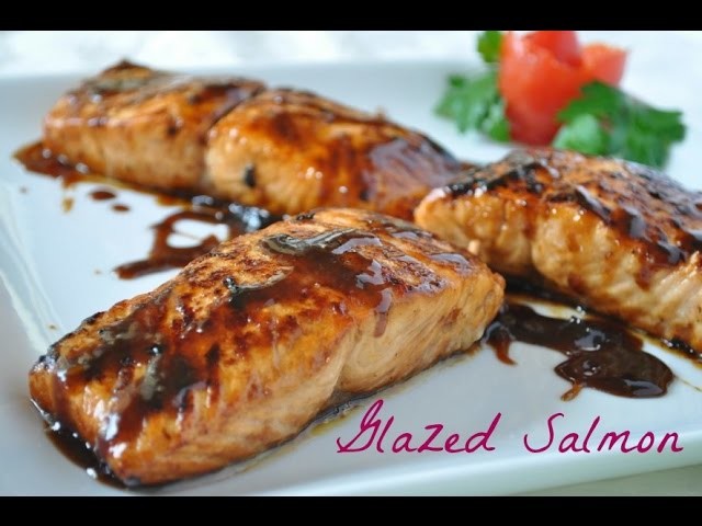 Easy Glazed Salmon Recipe with 4 Ingredients (Most popular healthy salmon recipe)