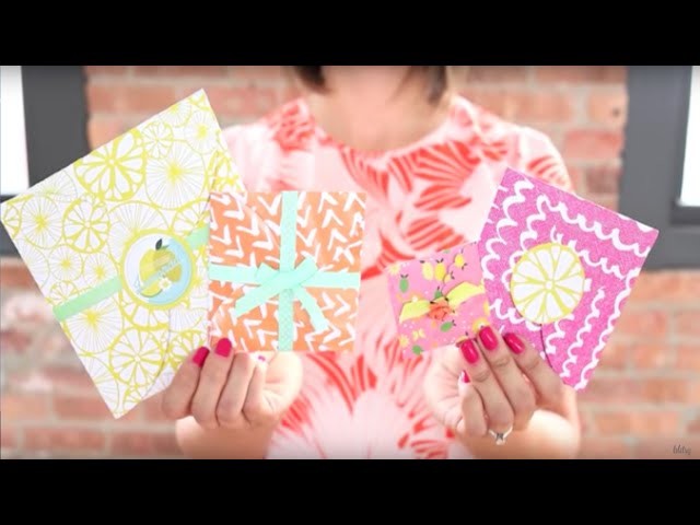 Envelopes With The Martha Stewart Circle Cutter