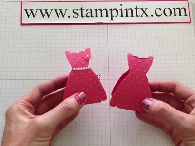 Exclusive Dress Form Tutorial for My Stampintx Subscribers
