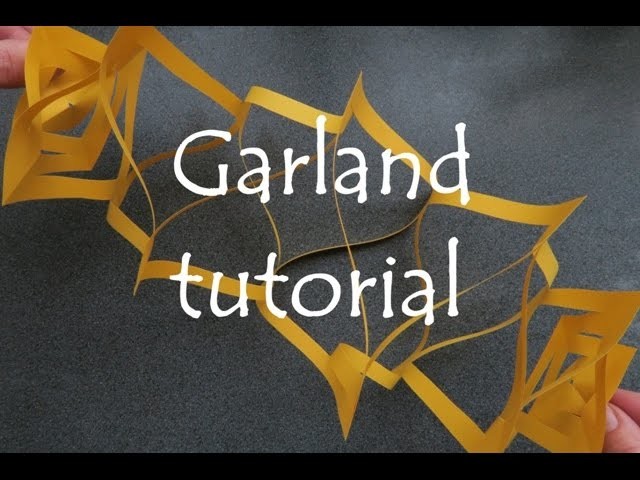 Garland - tutorial - dutchpapergirl