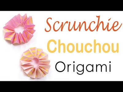 Hair Chouchou Scrunchie (Scrunchy) Tutorial - Origami Kawaii
