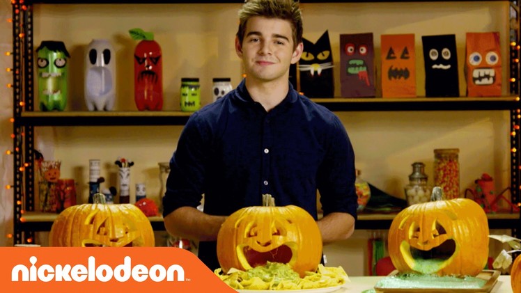 Halloween Hacks | Creating Puking Pumpkins w. Jack Griffo | Nick