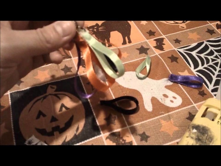 Halloween Project 6- How to make a Ribbon Witch Broom