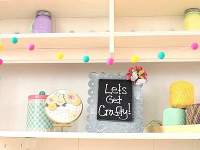 Hazel & Ruby Crafternoon Kit - Felt Ball Banner
