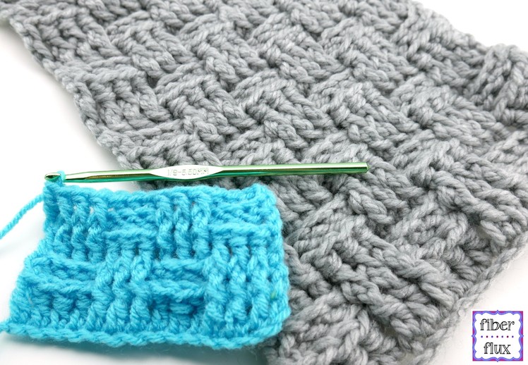 How To Crochet the Basketweave Stitch, Episode 306