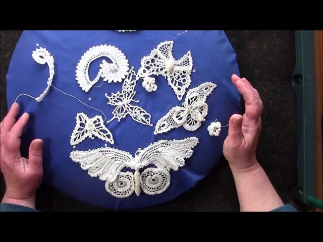 How to make a Lace Butterfly  Sun Catcher , Part 1